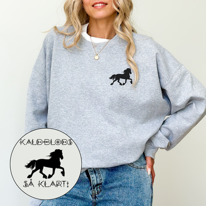 Kaldblods så klart | Genser hest | Unisex 1