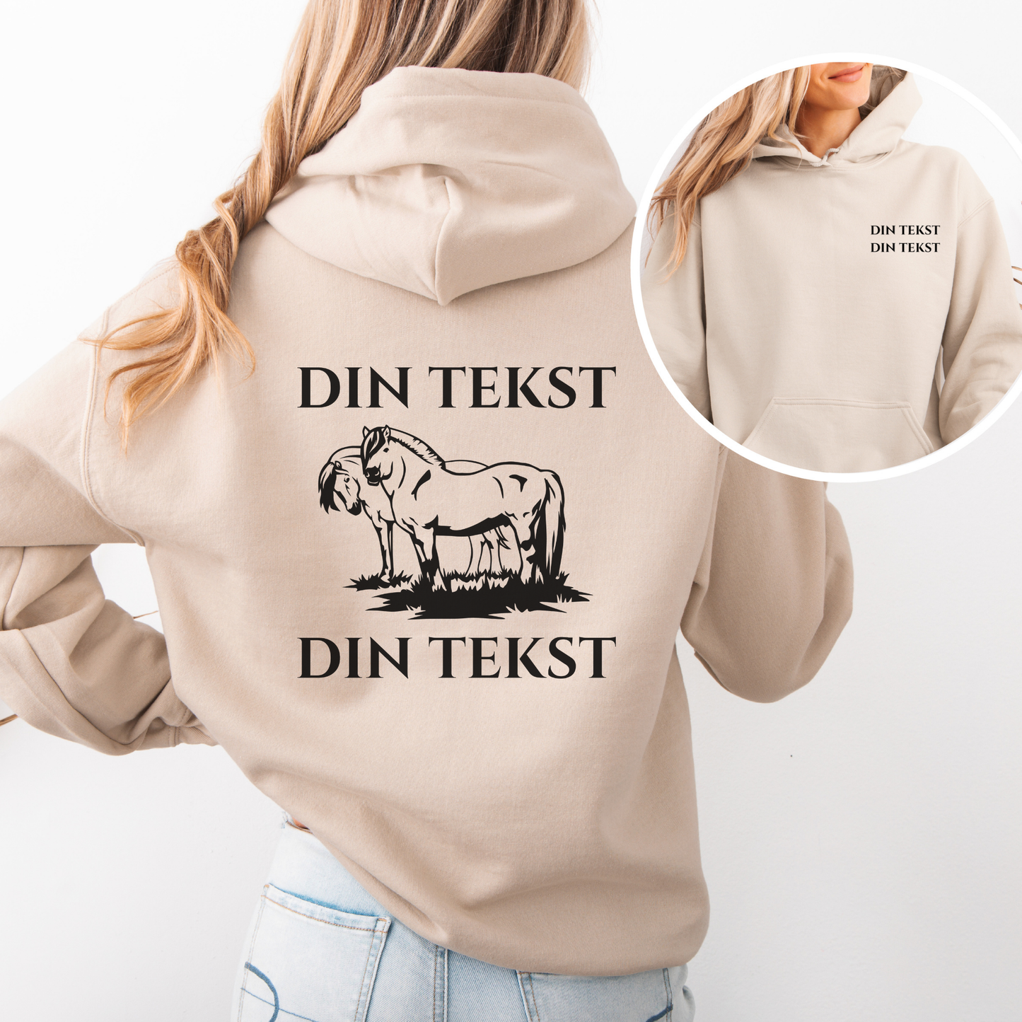 Personlig Hettegenser | Fjording | Unisex