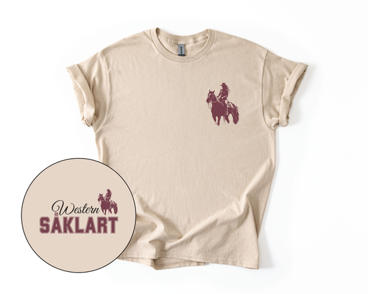 T-skjorte Hest | Western såklart 2.0