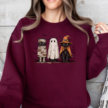 Halloween katter | Genser katt | Unisex