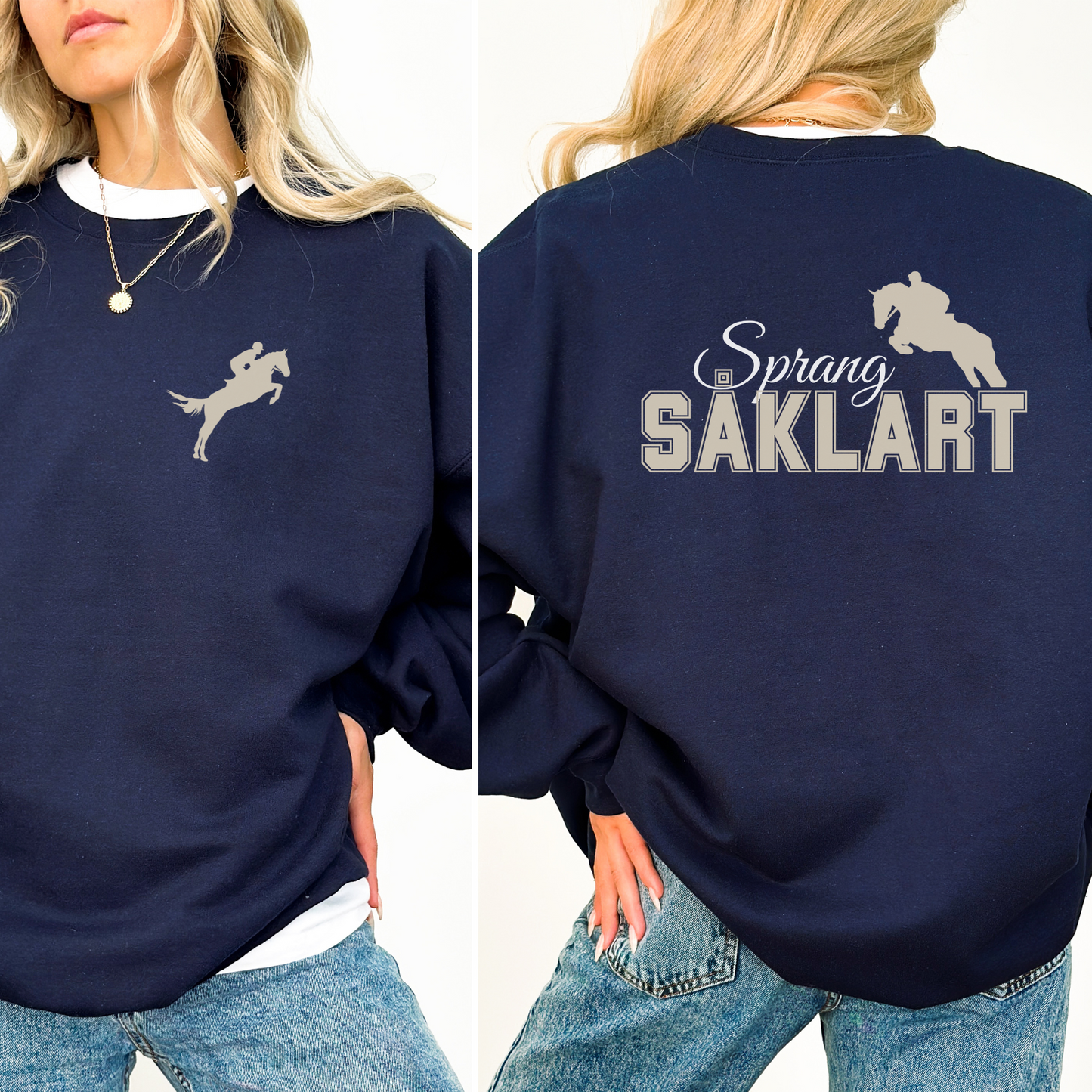 Hestegenser | Sprang såklart | Unisex 2.0