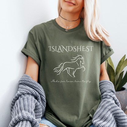 T-skjorte, Hest | Islandshest - made for lava, born to fly | Unisex