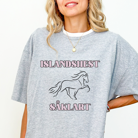 T-skjorte, Hest | Islandshest såklart! | Unisex (2)