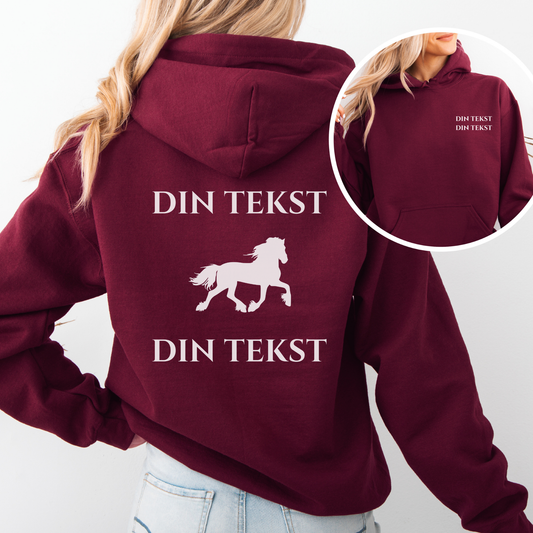 Personlig Hettegenser | Kaldblodstraver | Unisex (1)