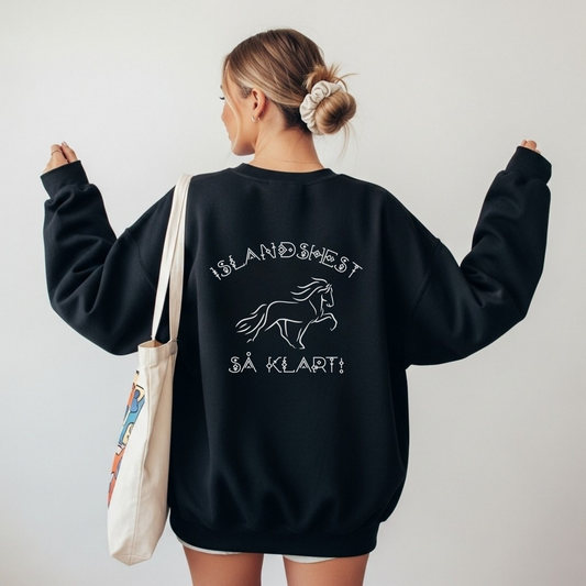 Islandshest så klart | Genser hest | Unisex