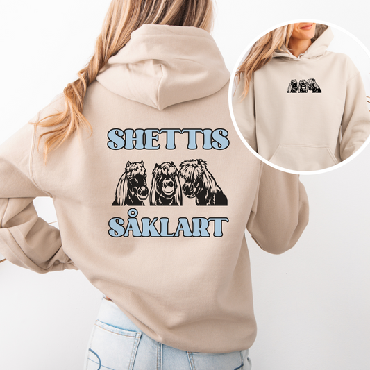 Hettegenser, Hest | Shettis såklart! | Unisex