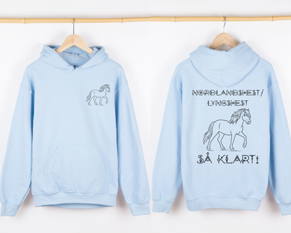 Hettegenser Nordlandshest/Lyngshest | Nordlandshest/Lyngshest så klart! | Unisex