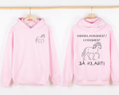 Hettegenser Nordlandshest/Lyngshest | Nordlandshest/Lyngshest så klart! | Unisex