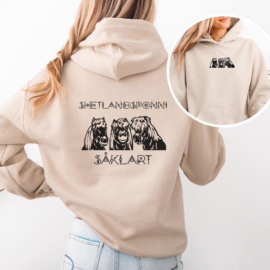 Hettegenser, Hest | Shetlandsponni såklart! | Unisex