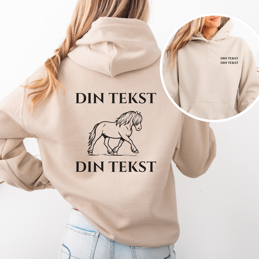 Personlig Hettegenser | Kaldblodstraver | Unisex (2)