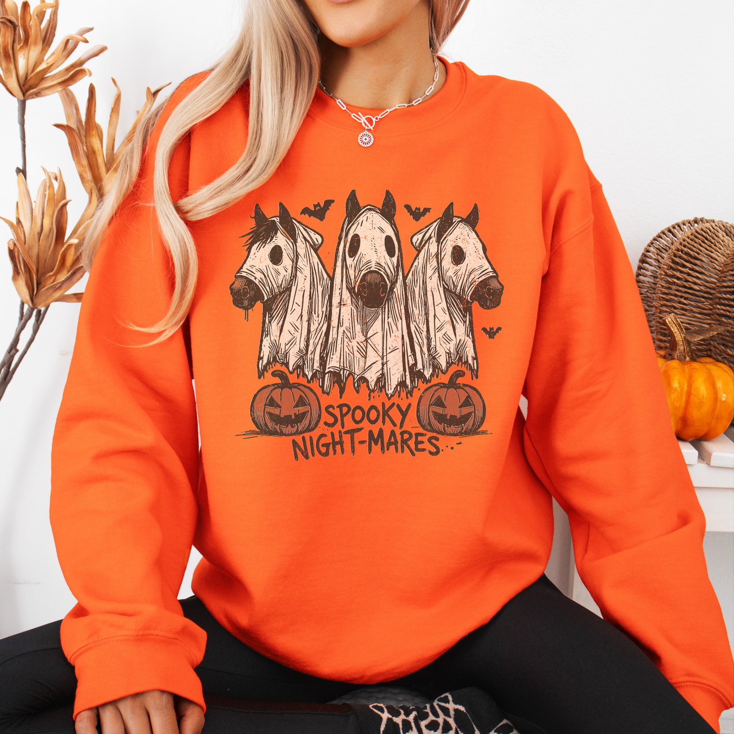 Spooky Night-Mares | Genser hest | Unisex