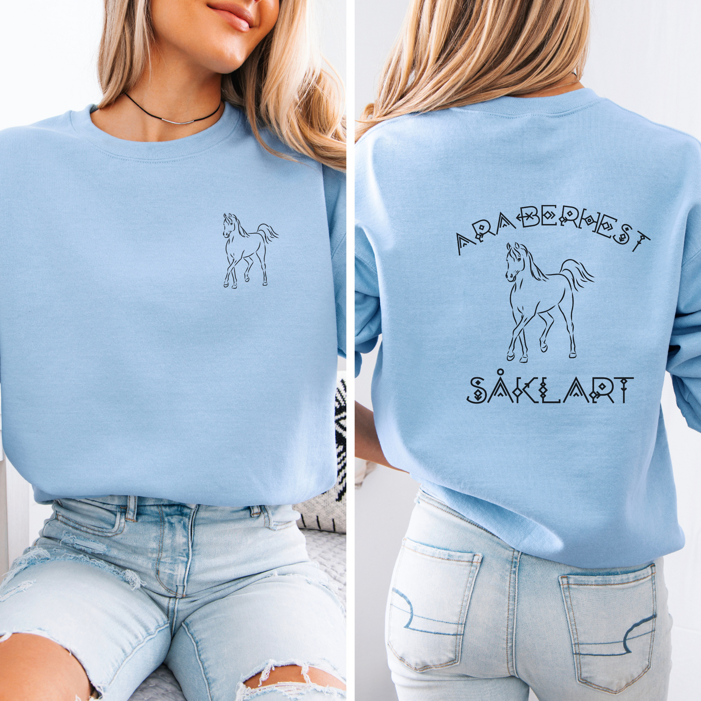 Hestegenser | Araberhest såklart! | Unisex