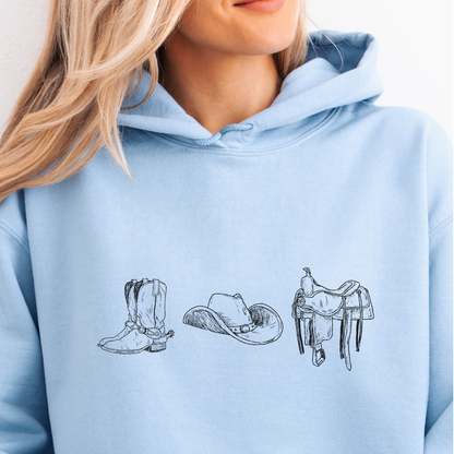 Hettegenser, Hest | Western-genser | Unisex