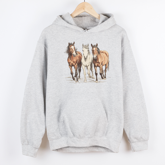 Hettegenser, hest | Villhester | Unisex