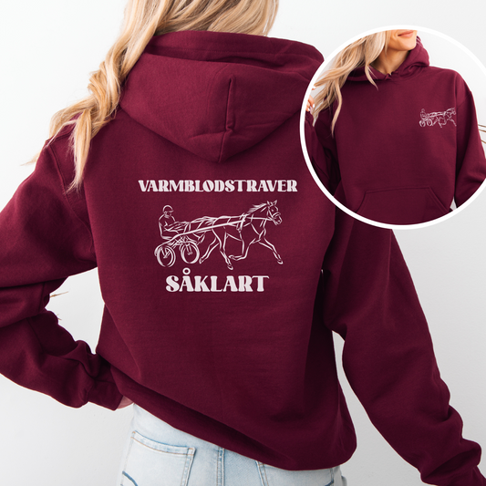 Hettegenser, Hest | Varmblodstraver såklart! | Unisex (2)