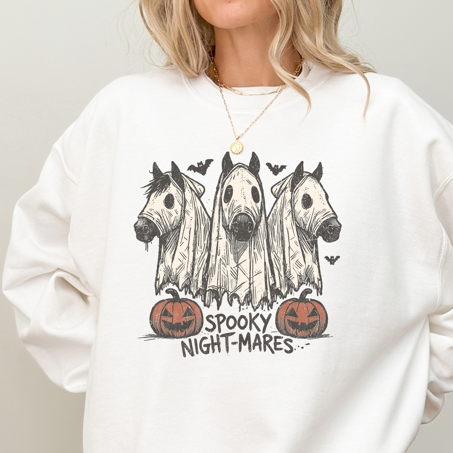 Spooky Night-Mares | Genser hest | Unisex