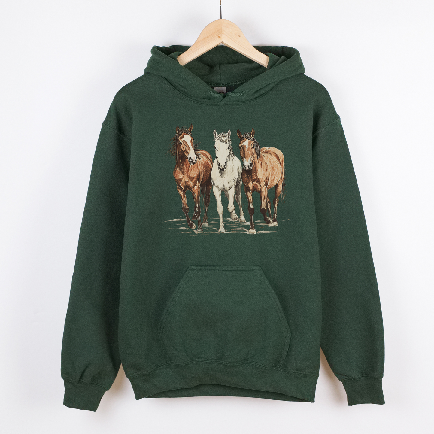 Hettegenser, hest | Villhester | Unisex
