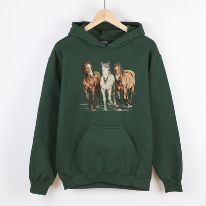 Hettegenser, hest | Villhester | Unisex