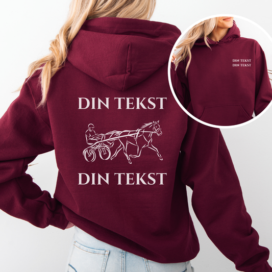 Personlig Hettegenser | Traverhest | Unisex