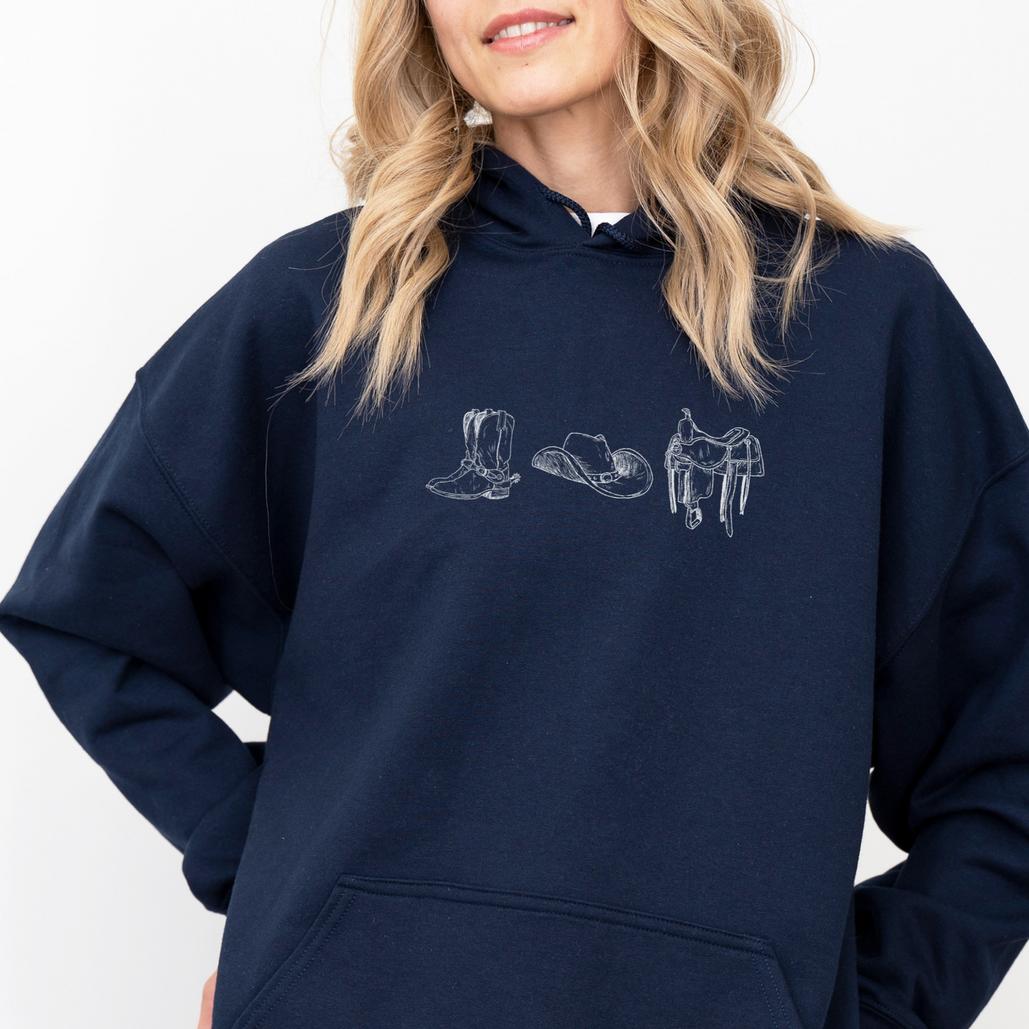 Hettegenser, Hest | Western-genser | Unisex
