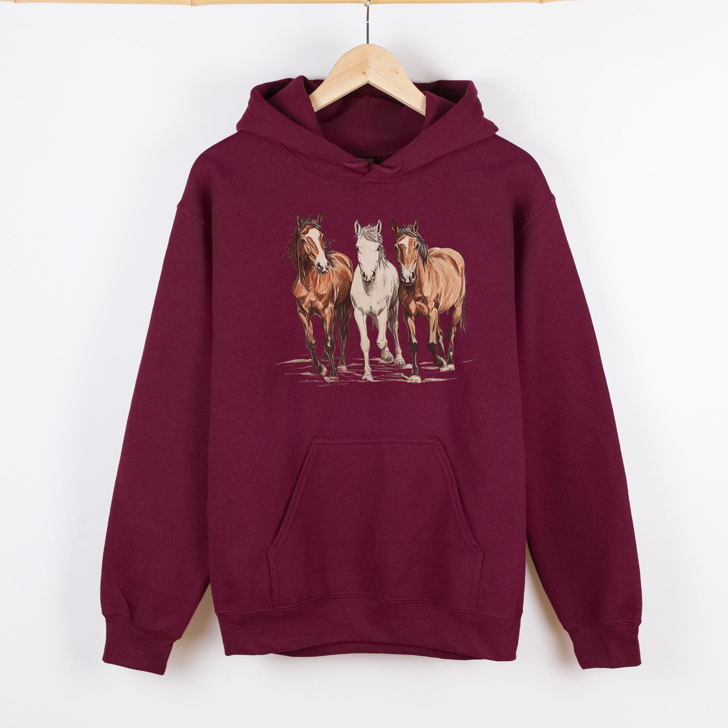 Hettegenser, hest | Villhester | Unisex